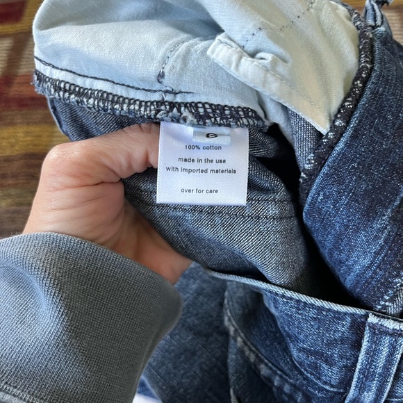 Rachel Comey, High-Waist straight-leg cropped jeans. size 6/28 100% cotton. - Picture 3 of 8